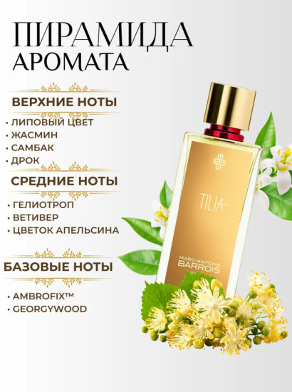 Духи по мотивам «Tilia. Marc-Antoine Barrois»