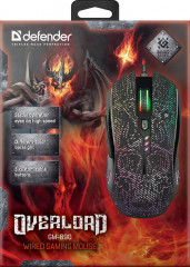 Мышь игровая OverLord GM-890 - Фото 3