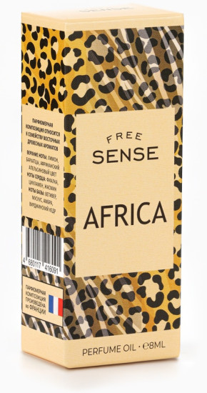 Парфюмерное масло женское «Africa»