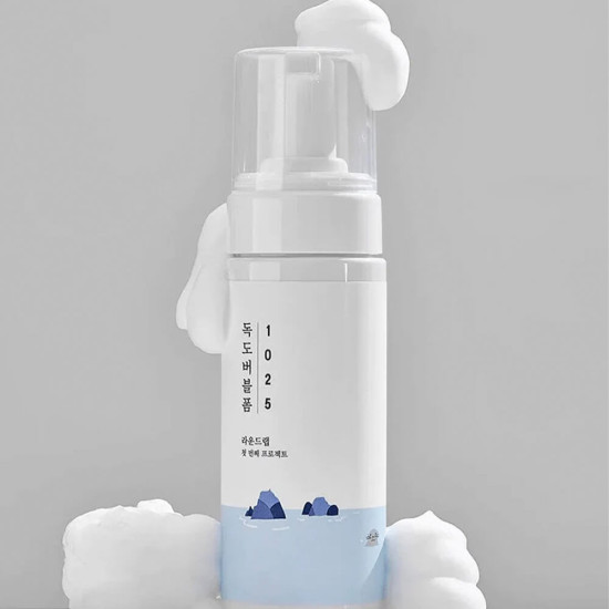 Пенка для лица с морской водой очищающая пузырьковая «Dokdo Bubble Foam»