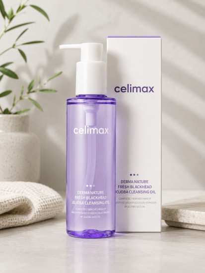 Гидрофильное масло «Derma Nature Fresh Blackhead Jojoba Cleansing Oil»