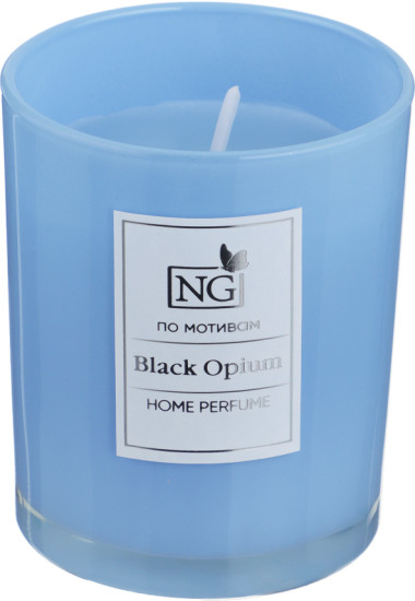 Свеча ароматизированная «Home perfume. Black Opium»