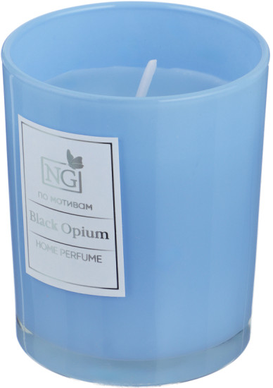 Свеча ароматизированная «Home perfume. Black Opium»