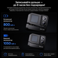 Экшн-камера SJ20 DUAL LENS - Фото 6
