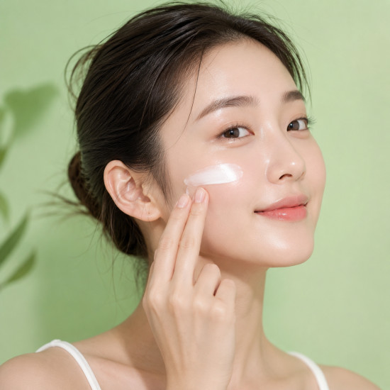 Крем для лица солнцезащитный с берёзовым соком SPF50+ PA++++ «Birch Juice Moisturizing Mild-Up Sunscreen»
