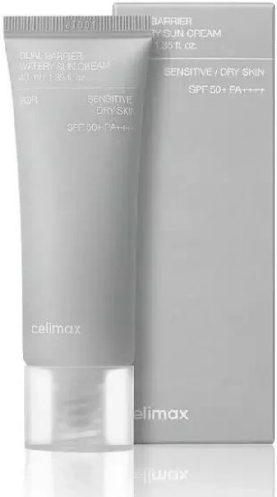 Крем для чувствительной и сухой кожи лица солнцезащитный «Dual Barrier Watery Sun Cream» SPF50+ PA++++