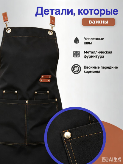 Водонепроницаемый кухонный фартук