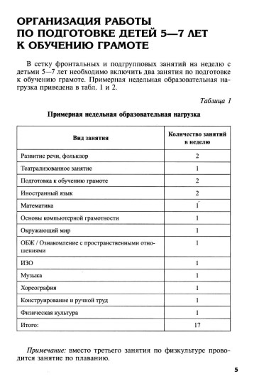 Обучение грамоте детей 5-7 лет. Методическое пособие