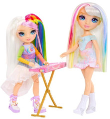 Кукла коллекционная Rainbow High Rainbow High Junior High Amaya Raine Rock Band кукла с клавишным инструментом 28 см - Фото 3