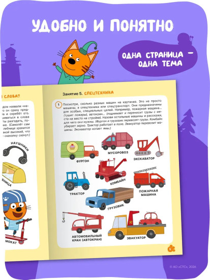 Рабочая тетрадь «Развитие речи 4+»
