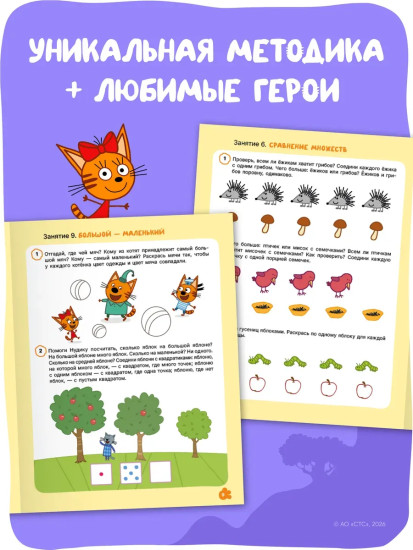Рабочая тетрадь «Логика и счет 3+»