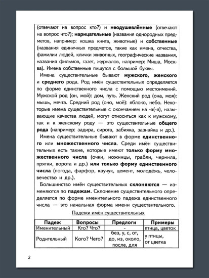 Тренажёры по русскому языку. Все виды разборов для детей 8-11 лет. Морфологический разбор слова