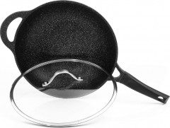 Сковорода-вок с крышкой - Фото 1