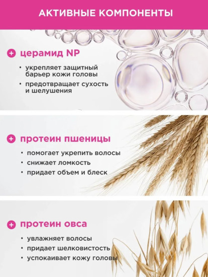 Шампунь для волос женский бессульфатный