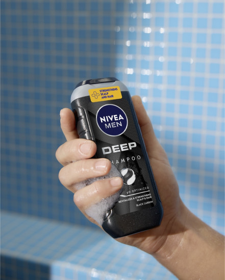 Шампунь для волос с черным углем «Deep»