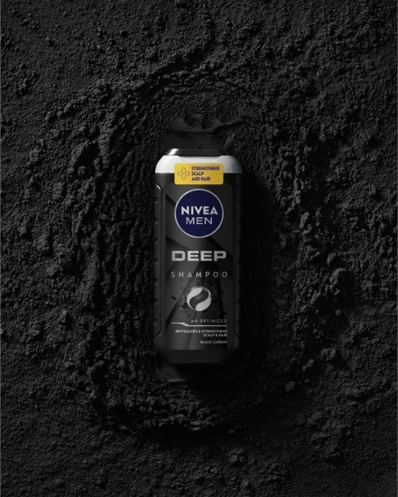 Шампунь для волос с черным углем «Deep»