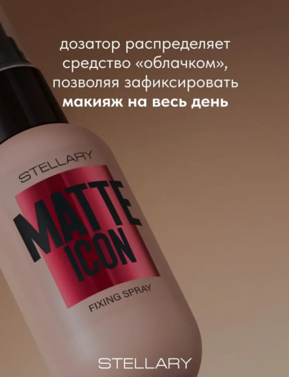 Матирующий фиксатор-спрей Matte Icon Fixing Spray