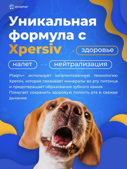 Зубная паста для собак и кошек «Плактив+»