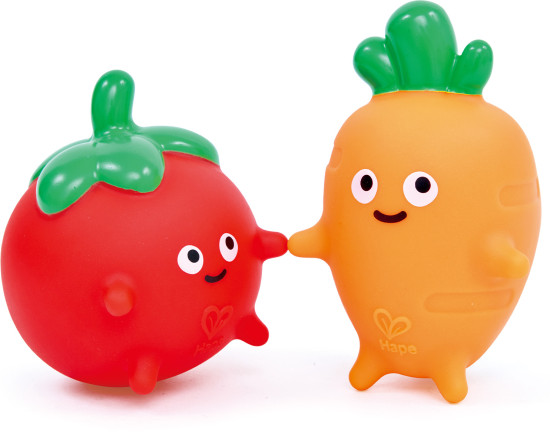 Игрушка для купания «Брызгалки» Помидорка и Морковка