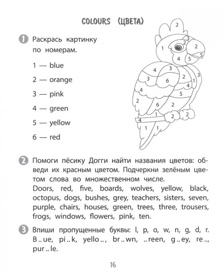Тренажёр. Английский язык. 2 класс
