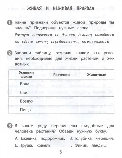 Тренажёр. Окружающий мир. 2 класс