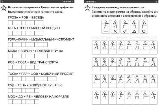 Когнитивная зарядка. Тетрадь на каждый день