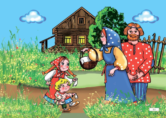 Комплексные занятия по развитию детей 4-7 лет на основе сказки «Гуси-лебеди»