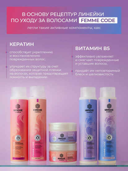 Маска для волос «Комплексный уход»