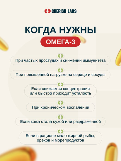 Омега-3 капсулы