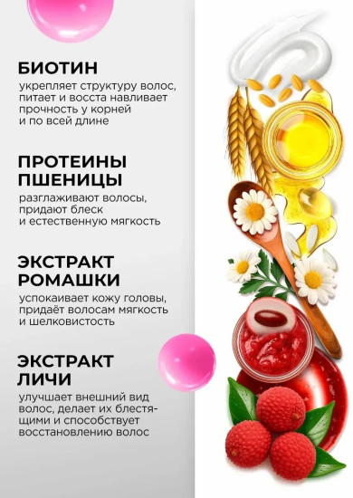 Бальзам укрепляющий для придания объема волосам