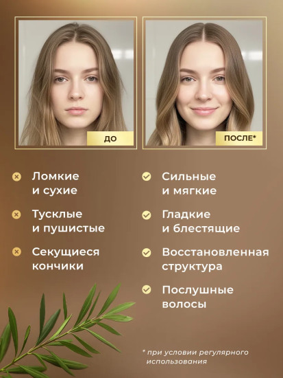 Шампунь для волос «Уход и восстановление»