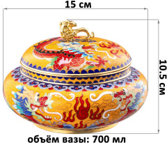 Чайница для хранения чая «Дракон» - Фото 1