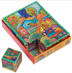 Кубики умные в поддончике «Кто живёт в разноцветном городке?» - Фото 1