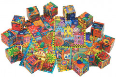 Кубики умные в поддончике «Кто живёт в разноцветном городке?» - Фото 2