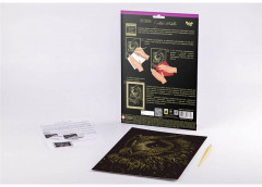 Гравюра с эффектом золота «Сова» - Фото 1