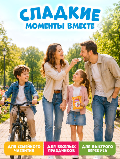 Зефир с начинкой «Сластёна» со вкусом Манго