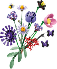 Конструктор Botanicals 11507 Цветочный букет Оливии Родриго. Olivia Rodrigo's Flower Bouquet - Фото 4