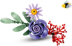 Конструктор Botanicals 11507 Цветочный букет Оливии Родриго. Olivia Rodrigo's Flower Bouquet - Фото 5