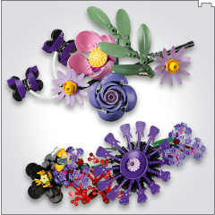 Конструктор Botanicals 11507 Цветочный букет Оливии Родриго. Olivia Rodrigo's Flower Bouquet - Фото 14