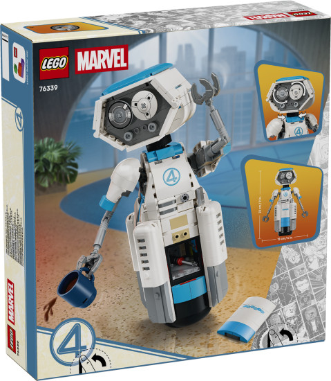 Конструктор LEGO® 76339 Герои Фантастическая четвёрка: Г.Е.Р.Б.И.