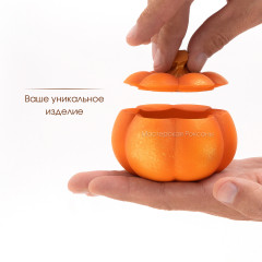 Силиконовая форма кашпо Тыква Классика - Фото 6