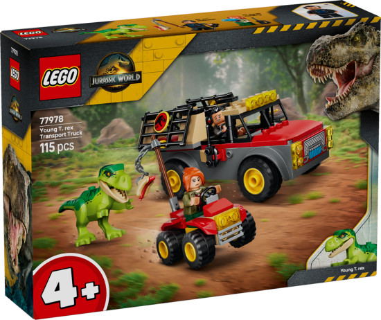 Конструктор LEGO® 77978 Транспортный грузовик для юного тираннозавра