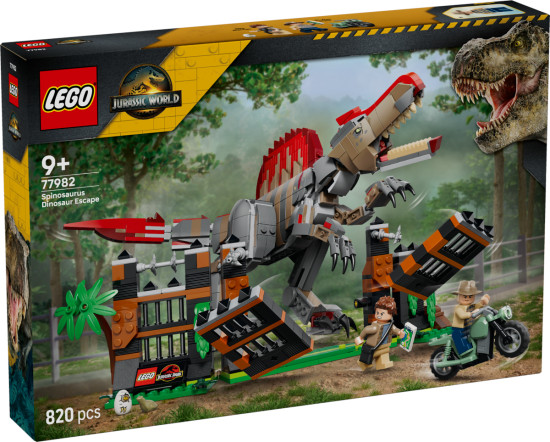 Конструктор LEGO® 77982 Побег спинозавра