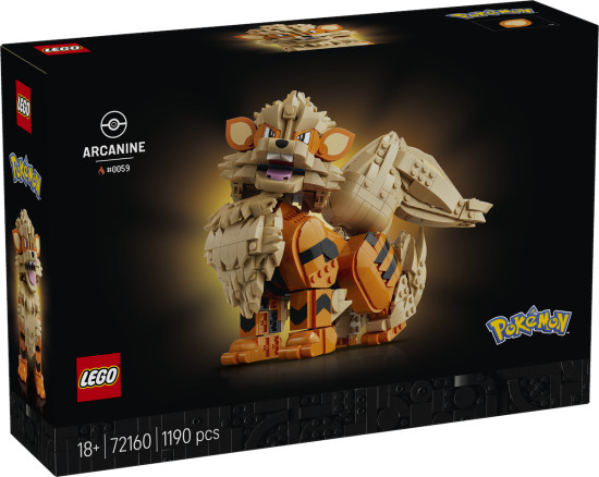 Конструктор LEGO® 72160 Покемон Арканайн