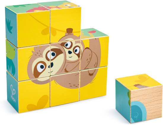 Игровой набор «Кубики» Дикие животные