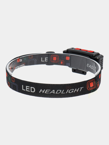 Налобный фонарь аккумуляторный HX-810 с USB зарядкой, LED