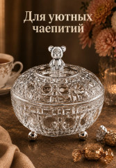 Конфетница с крышкой - Фото 5