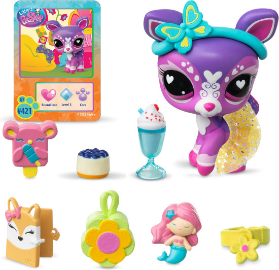 Игровой набор LPS "Стиль", фигурка животного с аксессуарами, Олененок