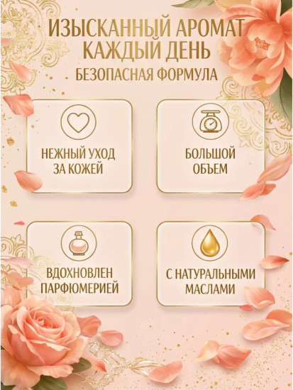 Парфюмированное мыло, с мочалкой внутри, 250 г