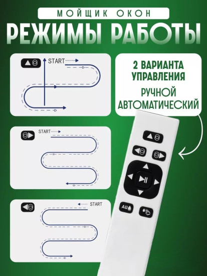 Робот мойщик окон YLW13 белый